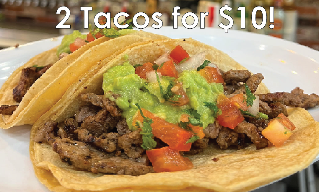 2 for 10 Tacos – Amazing Deal at El Pueblo Mexican Food